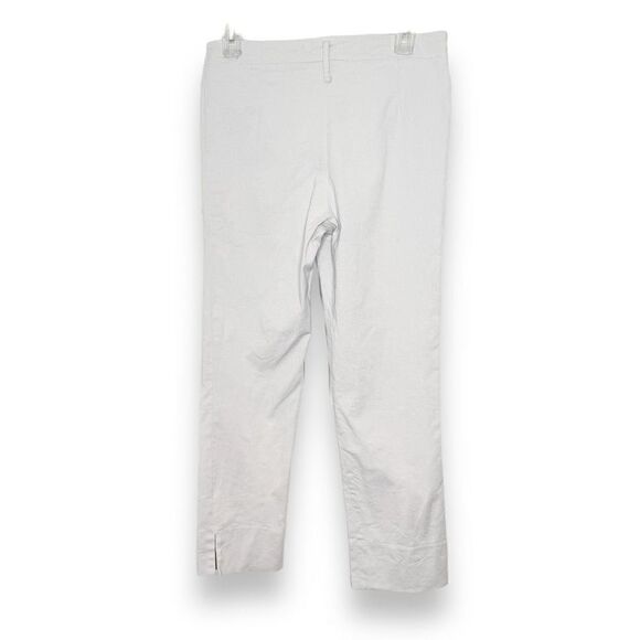 Amina Rubinacci Napoli Women’s Cherie Guya Gray Khaki Capri Size 42 - Fit XS 0-2 - Picture 3 of 12